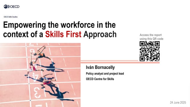 Iván Bornacelly - Presentation of the report - Empowering the workforce in th...