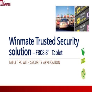 Winmate trusted mobile security solution