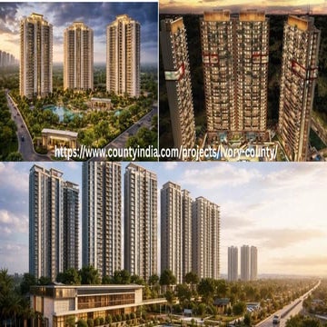 Ivory County Noida Sector 115 | 3, 4 & 5 BHK Apartments | PPTX