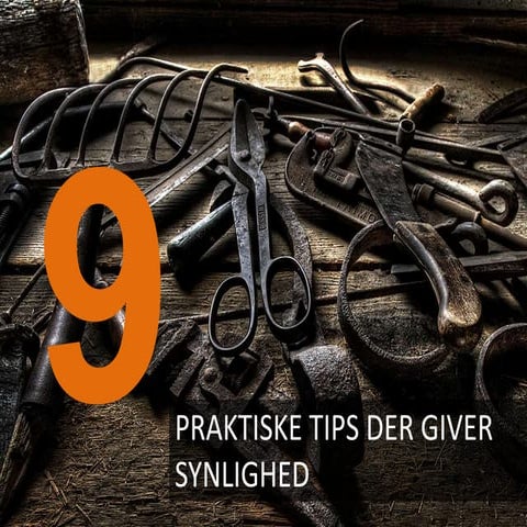 9 ting enhver iværksætter bør gøre - NU