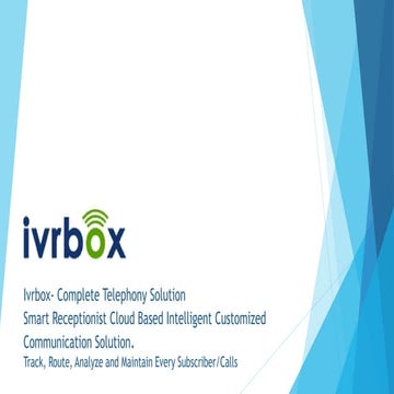 IVR BOX features | PDF