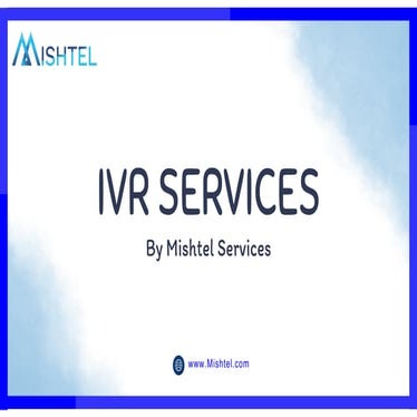 Best IVR Service Provider in Delhi NCR for Seamless Call Automation