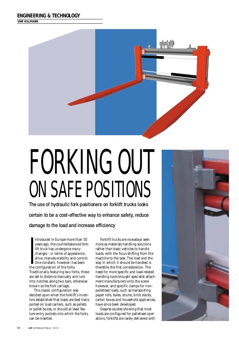 Ivt forking out on safe positions