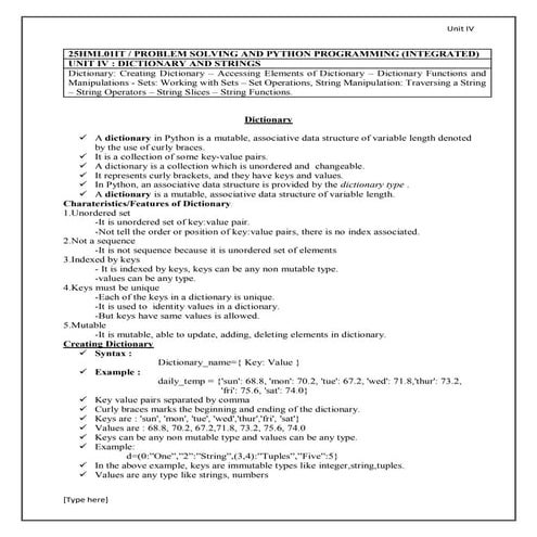 Unit4-Basic Concepts and methods of Dictionary.pptx