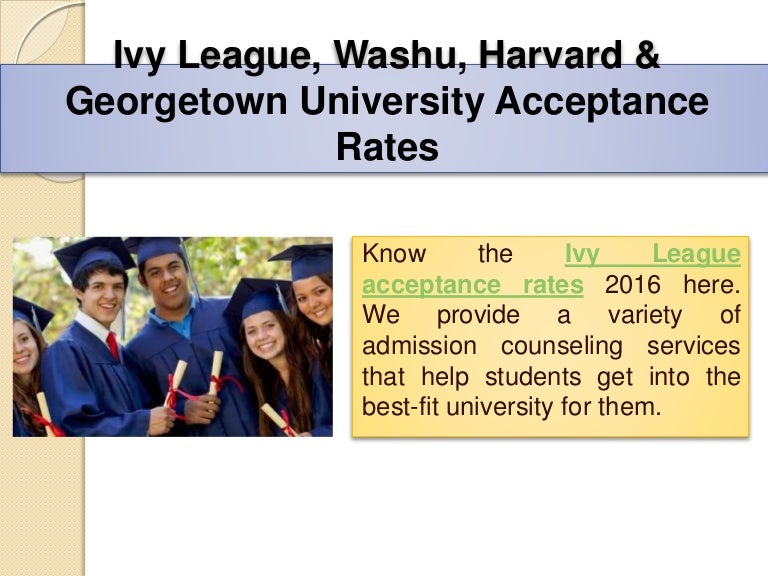Ivy League Acceptance Rates Ivy League Acceptance Rates