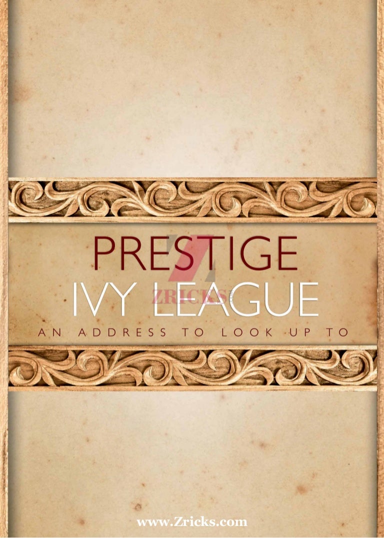 Prestige IVY League Brochure