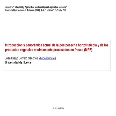 IV y V gama. alimentos del futuro