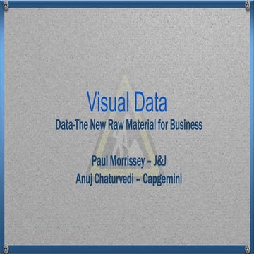 Data – The New Raw Material for Business | PDF
