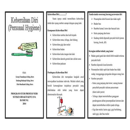 Leaflet personal hygiene
