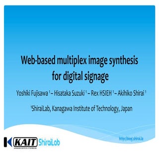 Web-based multiplex image synthesis...