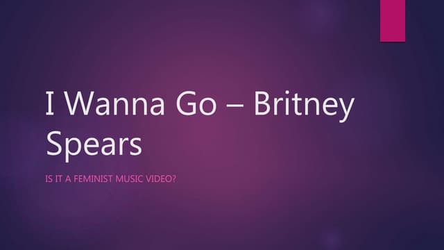 I wanna go – britney spears