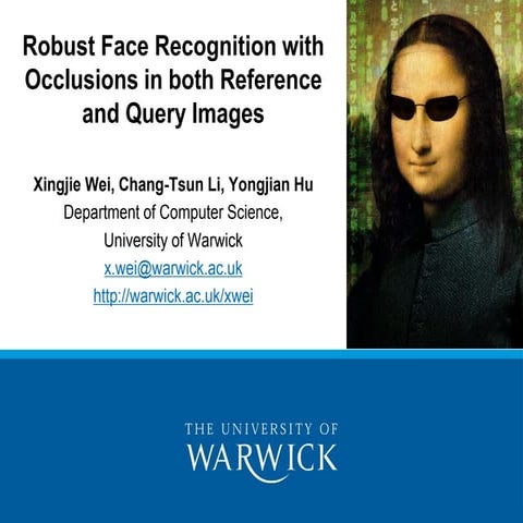 Presentation on Face Recognition Based on 3D Shape Estimation | PPT