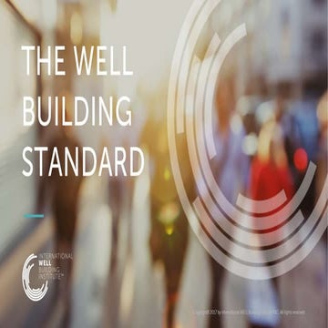 WELL Building Standard Introduction | PPTX