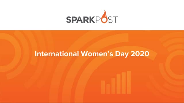 SparkPost Celebrates International Women's Day 2020