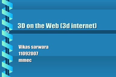 3d internet
