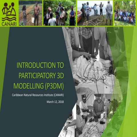 IWEco Webinar: Introduction to Participatory 3D Modelling – CANARI
