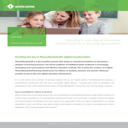 iWelcome case study: ThiemeMeulenhoff -  Digital transformation for publisher...