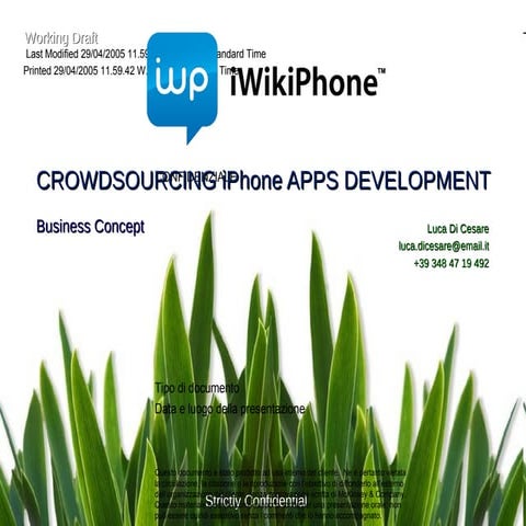 IWikiPhone Tech Garage 2009