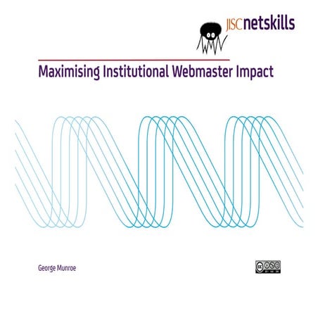 Maximising Institutional Webmaster Impact