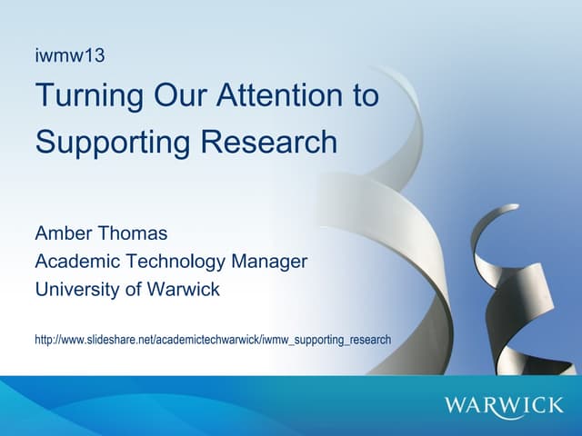 iwmw_supporting_research
