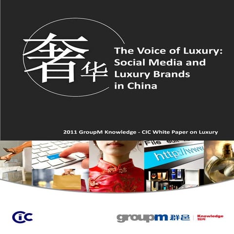 IWOM - Social Media & Luxury Brands in China 2011