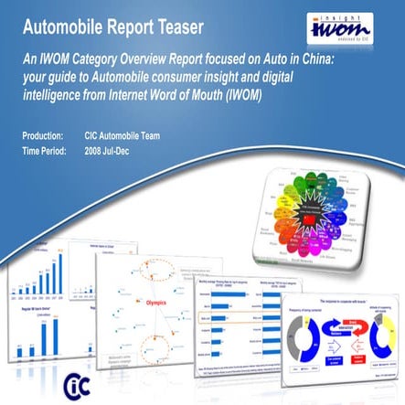CIC Automobile Report Teaser