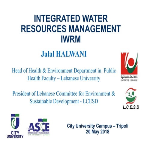 Integrated Water Resource Management | PPTX