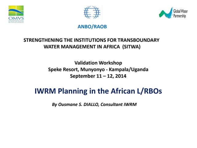 IWRM Planning 