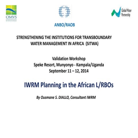Framework for the rural water supply and sanitation program in nigeria ...