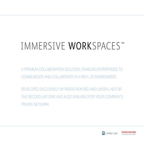 Immersive Workspaces