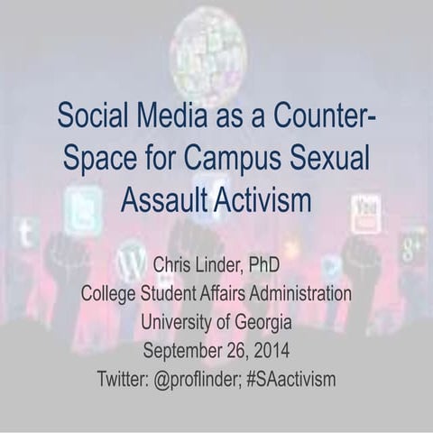 Social Media and Sexual Assault Activism
