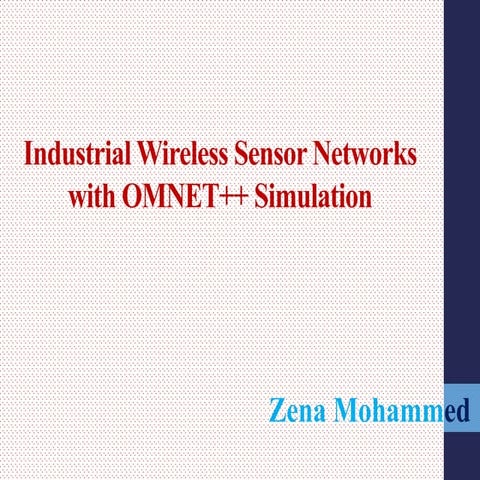 IWSN with OMNET++ Simulation