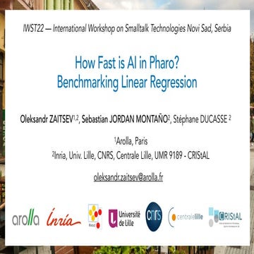 Science and data manipulation in Pharo | PDF