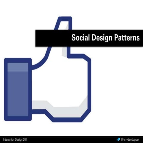 Interaction Design 3.6: Form elements revisited | PPTX