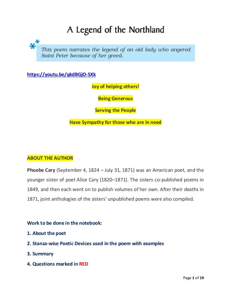 A Legend of the Northland | CBSE 9 English Notes 3 ixenglishalegendofthenorthlandnotesforstudents 210927181301 thumbnail 4