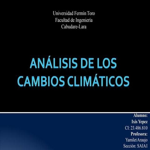 Ixis yepez cambiosclimaticos