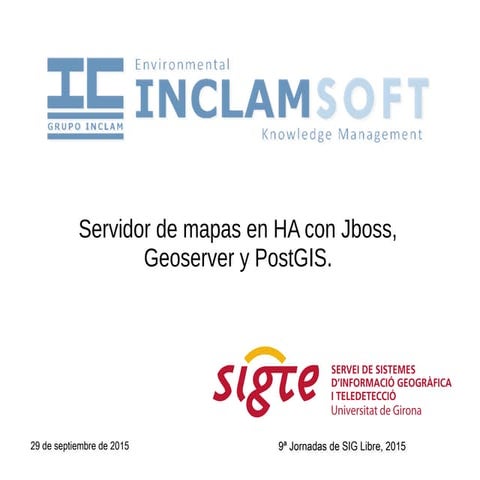 Servidores de mapas en alta disponibilidad