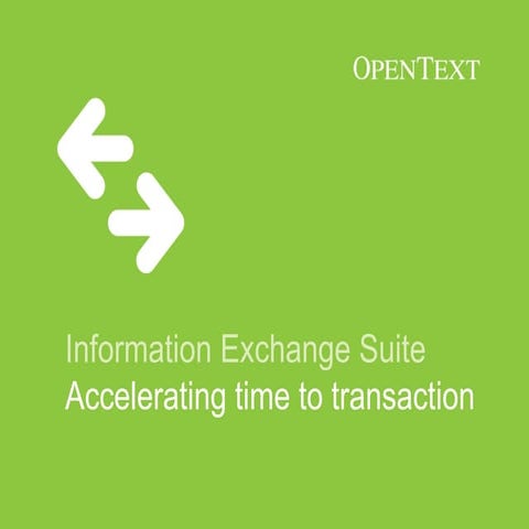 OpenText - information Exchange