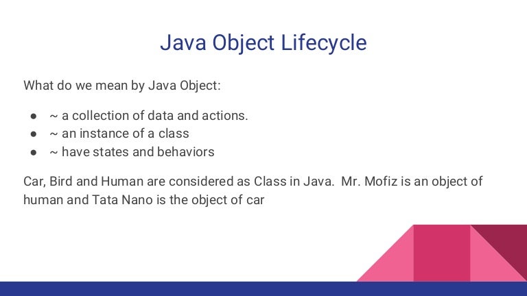Java object