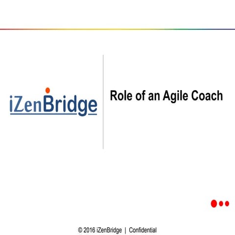 Webinar on Role of an Agile Coach