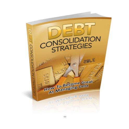 Debt Consolidation Strategies!