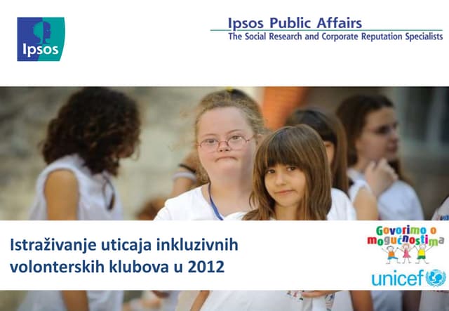 Istraživanje uticaja inkluzivnih volonterskih klubova