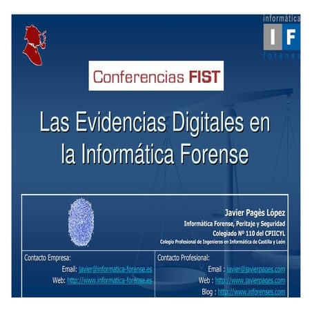 Las Evidencias Digitales en la Informática Forense