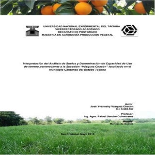 J. Vázquez Manejo de Suelos