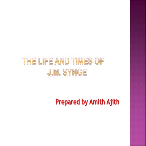 J M Synge