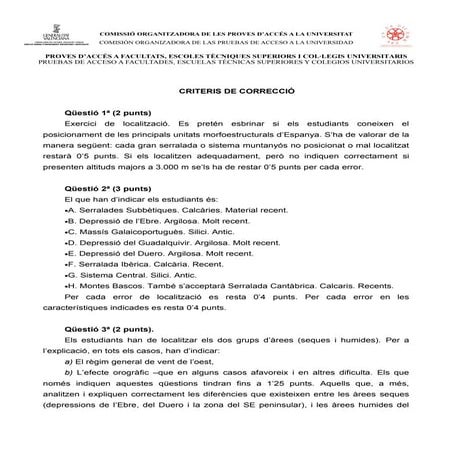 EXAMEN SELECTIVITAT 05 -CRITERIS CORRECCIÓ