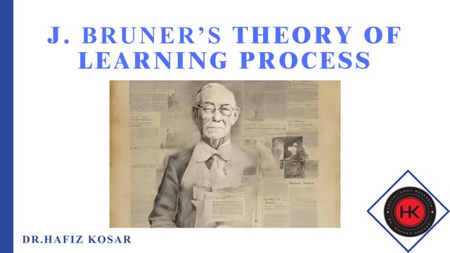 Jerome bruner learning theory | PPTX