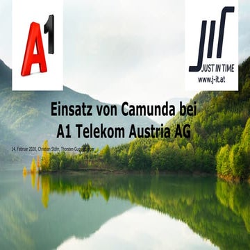 Process Automation Forum Vienna, A1 & J-IT