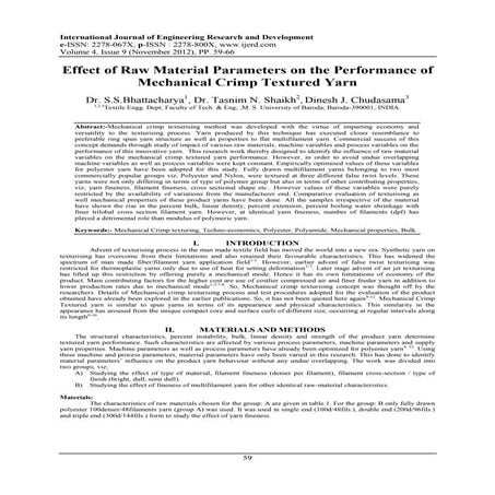 Welcome to International Journal of Engineering Research and Development (IJERD)