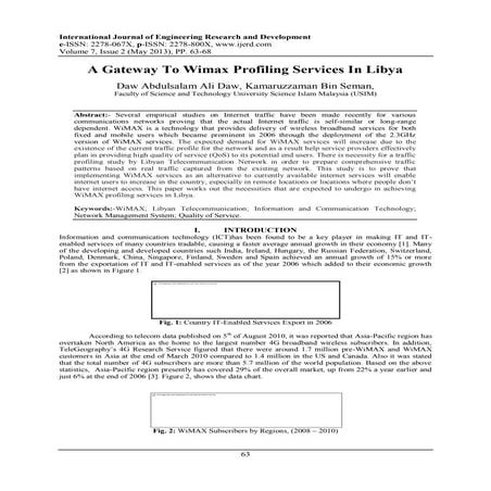 International Journal of Engineering Research and Development (IJERD)